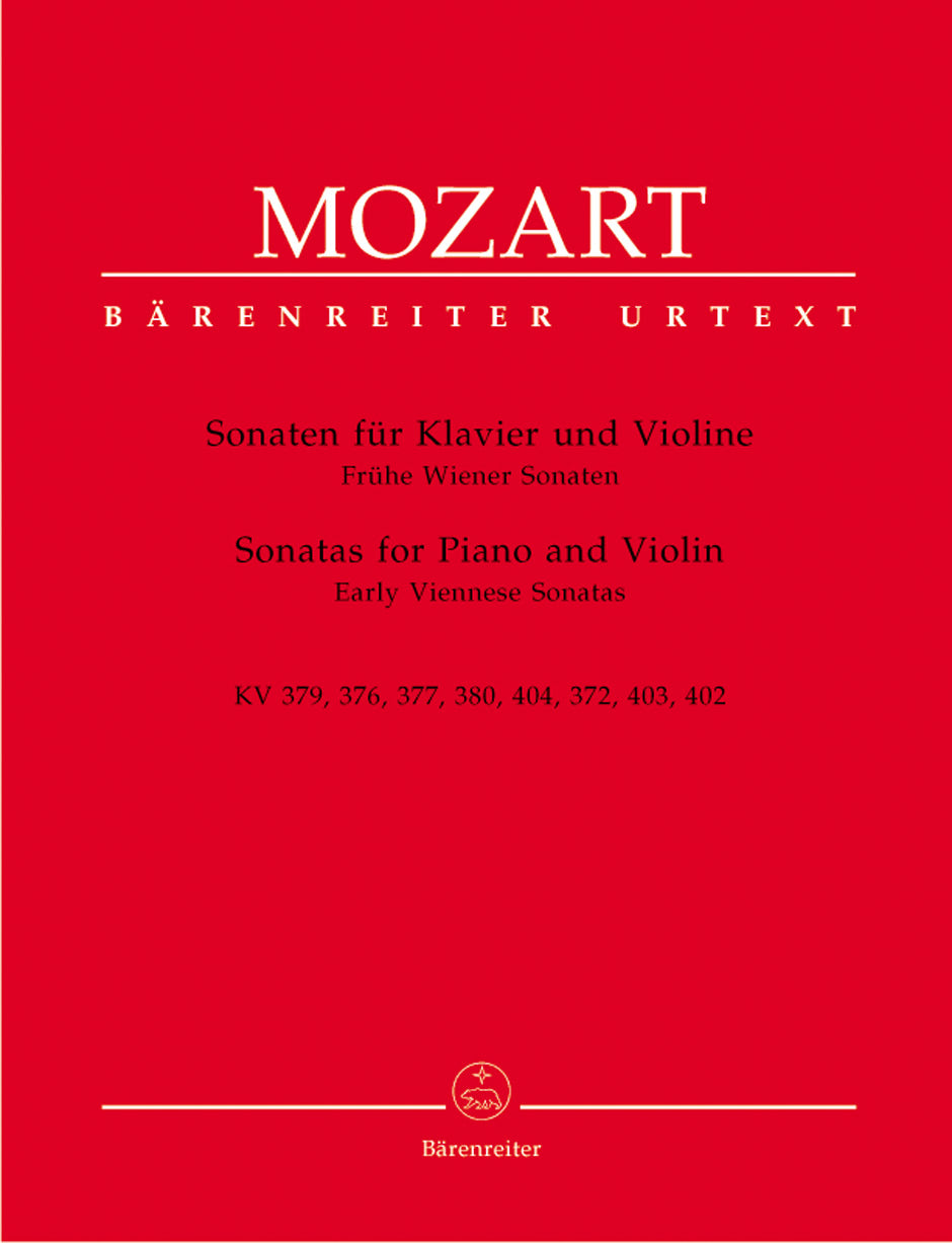 Mozart, Sonaten, Fruhe Wiener Sonaten (Barenreiter)