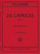 Paganini, Caprices op. 1 (Galamian) (IMC)