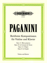Paganini Compositions: op. 8, 10, 11, 13 (Peters)