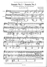 Prokofiev, Sonata No. 1, op. 80 (Oistrak (Sikorski)