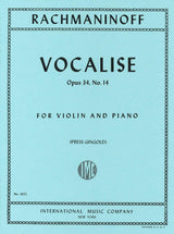 Rachmaninoff, Vocalise (Press/Gingold) (IMC)