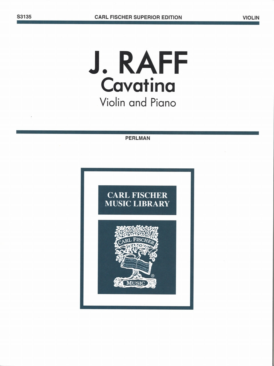 Raff, Cavatina op. 85/3 (Carl Fischer)