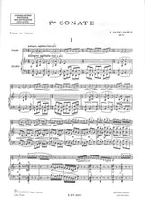 Saint-Saens, Sonata No. 1 op. 75 (Durand)