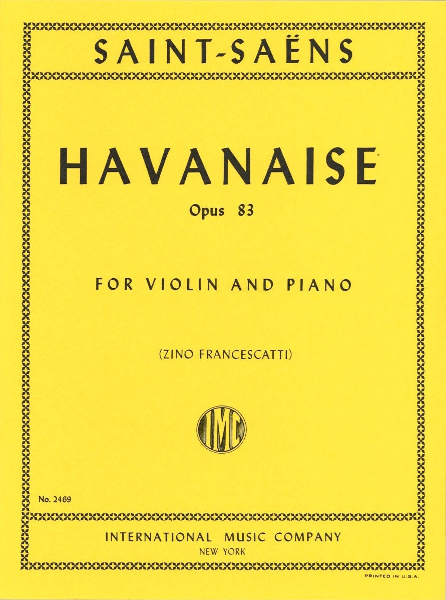 Saint-Saens, Havanaise (Francescatti) (IMC)