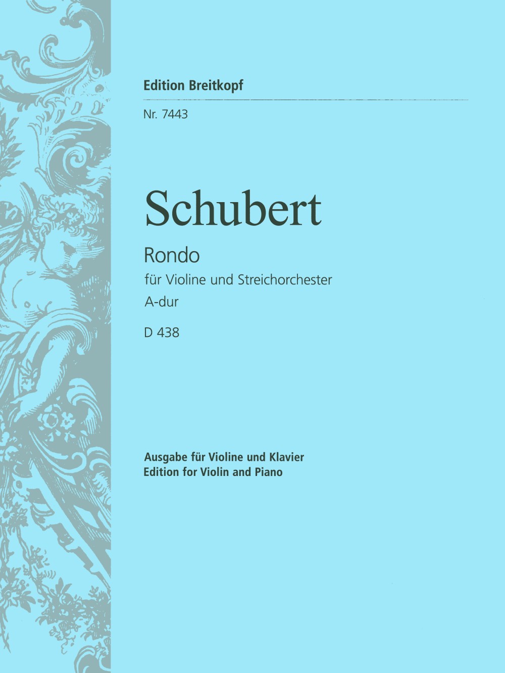 Schubert, Rondo D 438 in A (Wappler) (Breitkopf)