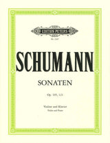 Schumann, Sonaten op. 105,121 (Herrmann) (Peters)