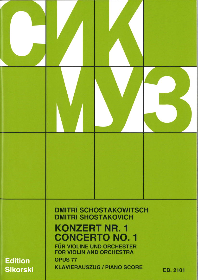 Shostakovich, Concerto No. 1, op. 77 (Sikorski)
