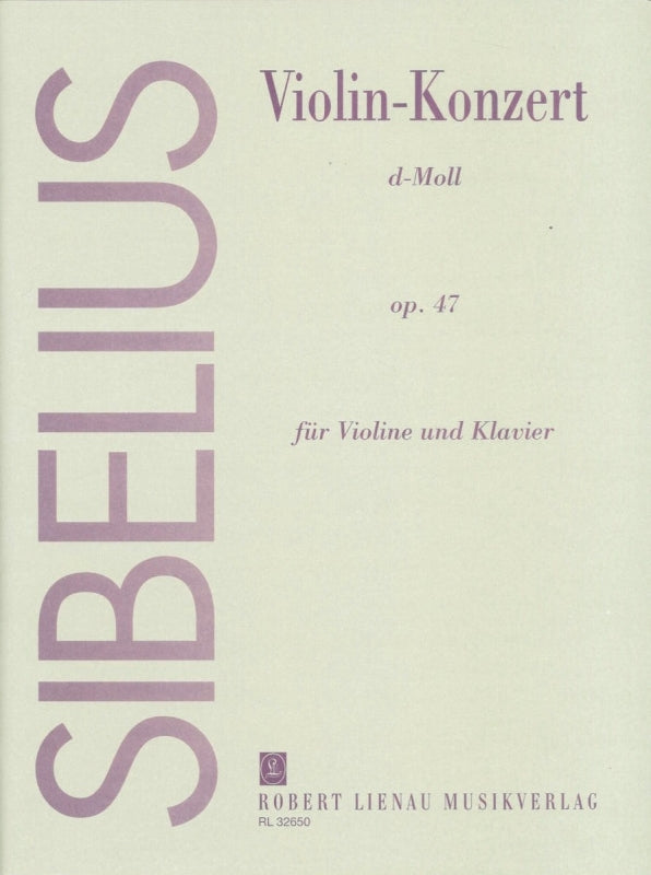 Sibelius, Concerto op. 47 (R.Lienau)