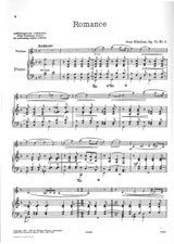 Sibelius, Romance op. 78/2 (Vn/Vc,Pf) (W.Hansen)