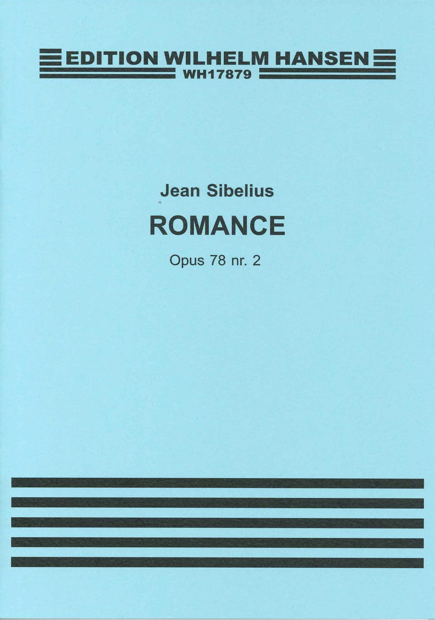 Sibelius, Romance op. 78/2 (Vn/Vc,Pf) (W.Hansen)