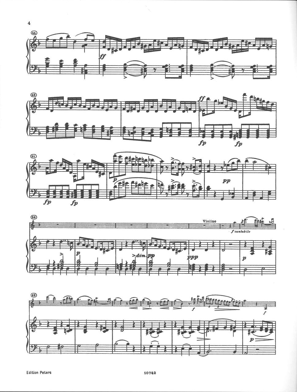 Spohr, Concerto No. 2 in d, op. 2 (Peters)