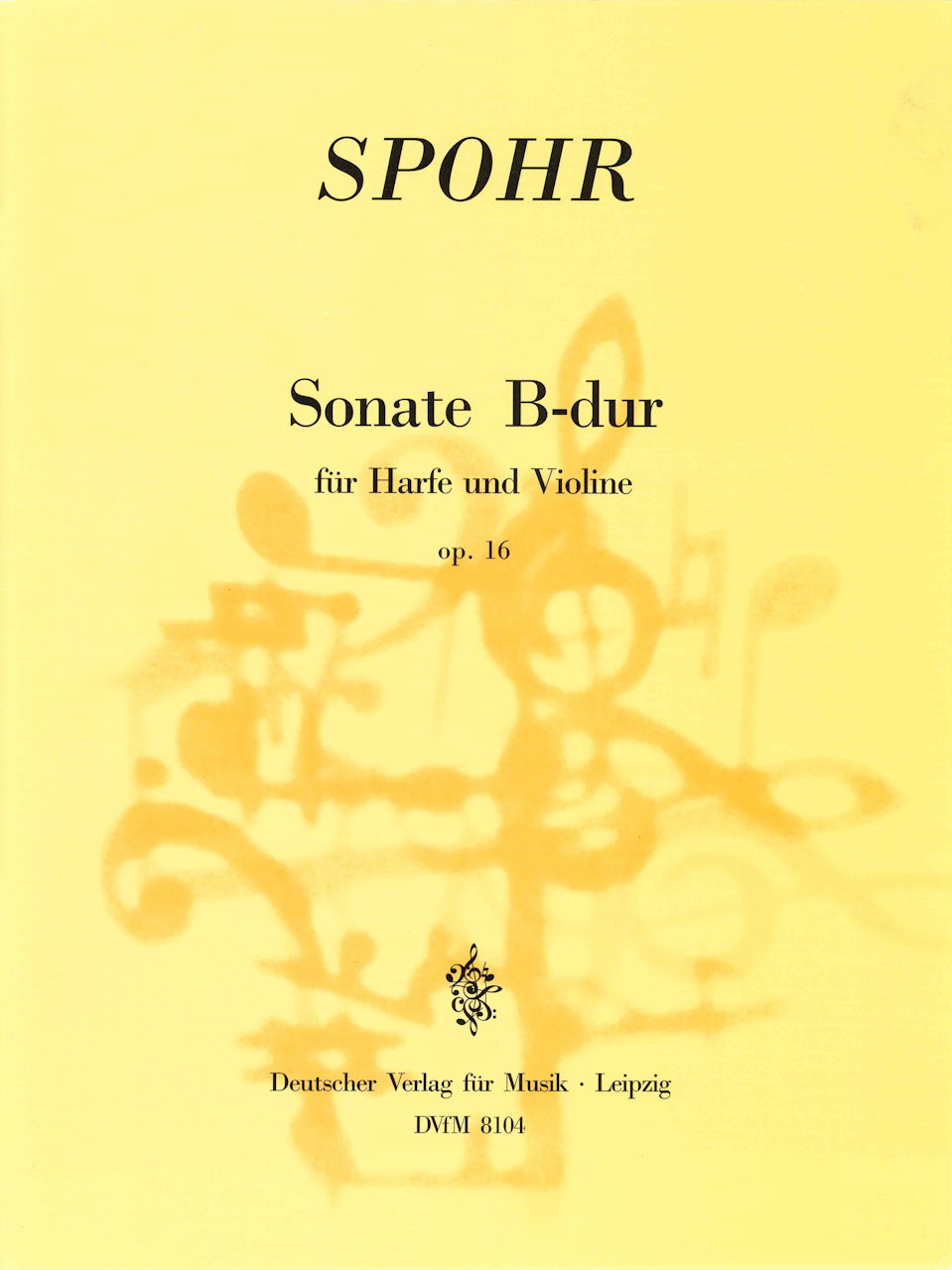 Spohr, Sonate B-dur op. 16 (Harp,Vn) (Deutscher Verlag fur Musik)