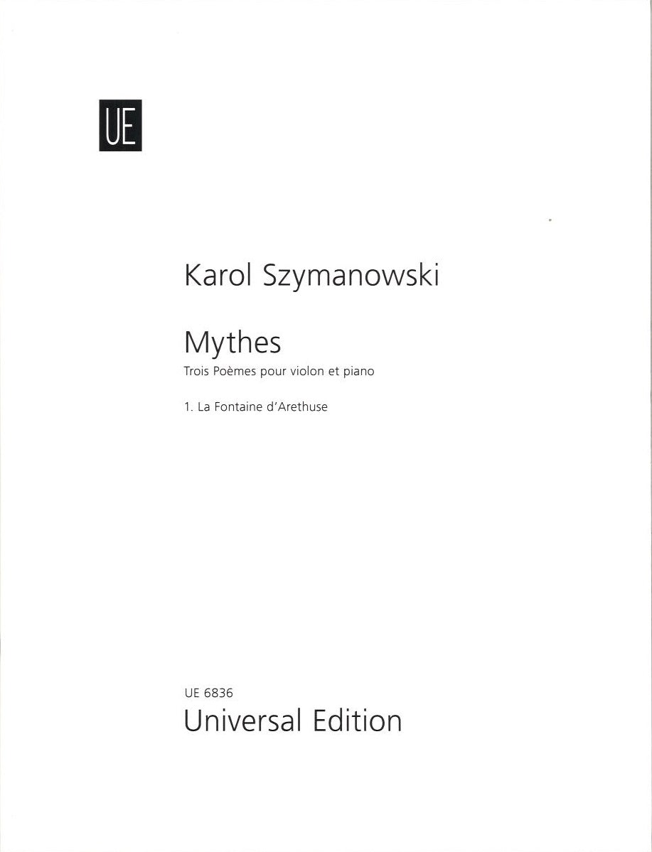 Szymanowski, Mythes op. 30/1: Fontaine (Universal)
