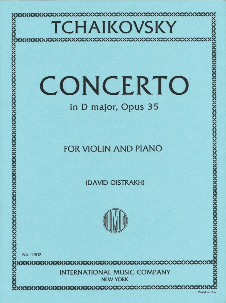 Tchaikovsky, Concerto (Mostras/Oistrakh) (IMC)
