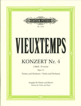 Vieuxtemps, Concerto No. 4 (Arbos) (Peters)