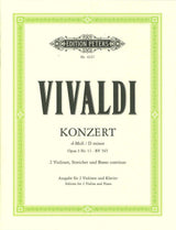 Vivaldi, Concerto op. 3/11 (2Vn,Pf) (Peters)