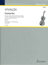 Vivaldi, Concerto op. 12/1 (Lenzewski (Schott)
