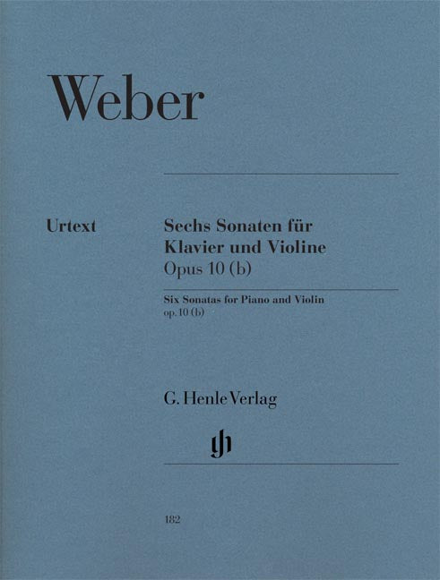 Weber, 6 Sonatas op. 10b (Henle)