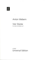 Webern, 4 Stucke op. 7 (Universal)