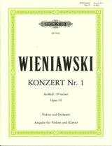 Wieniawski, Concerto No. 1 (Dello/Schulk (Peters)