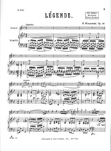 Wieniawski, Legende op. 17 (Saenger) (Carl Fischer)
