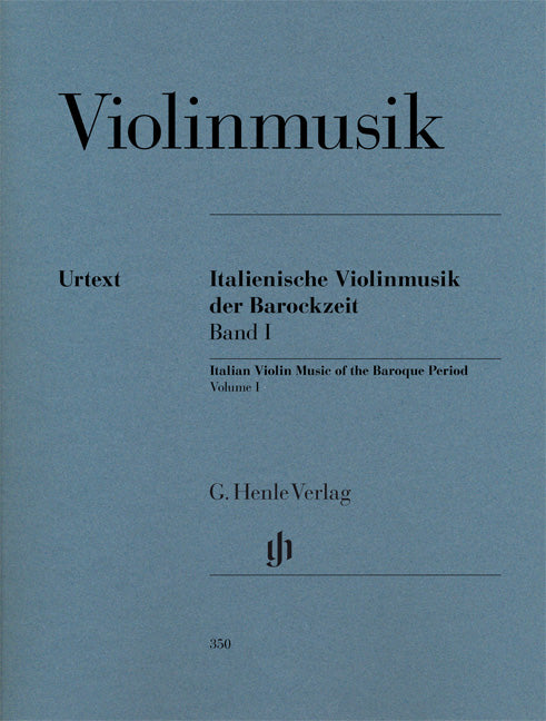 Italienische Violinmusik der Barock 1 (Henle)