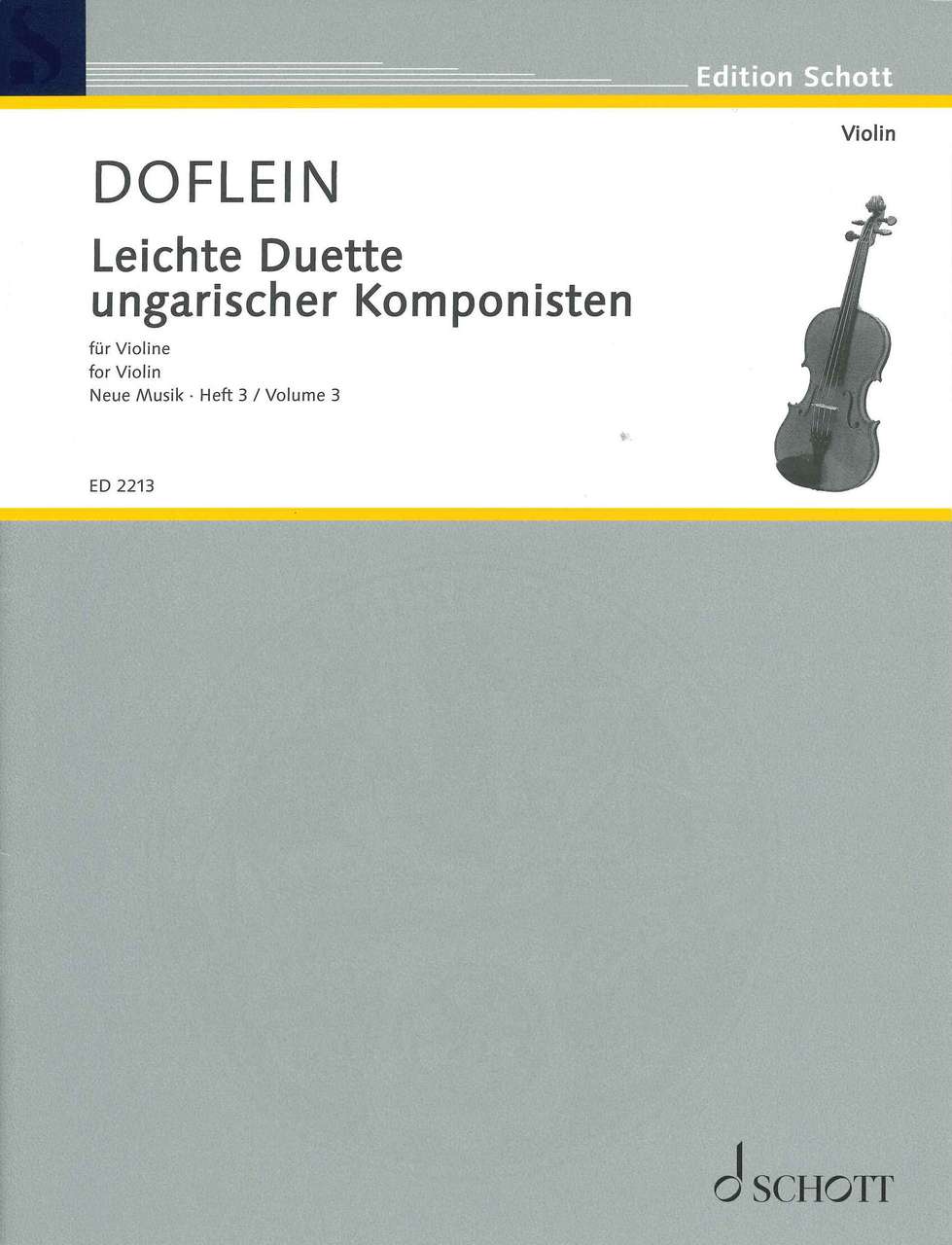 Leichte Duette ungarischer Komponisten (Schott)