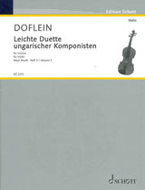 Leichte Duette ungarischer Komponisten (Schott)