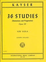 Kayser, 36 Studies op. 20 (Vieland) (IMC)