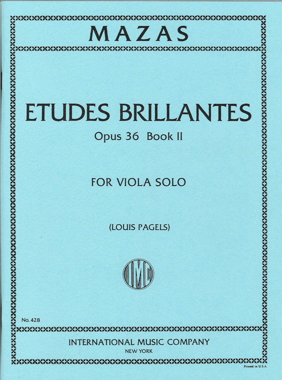 Mazas, Etudes brillantes op. 36, 2 (IMC)