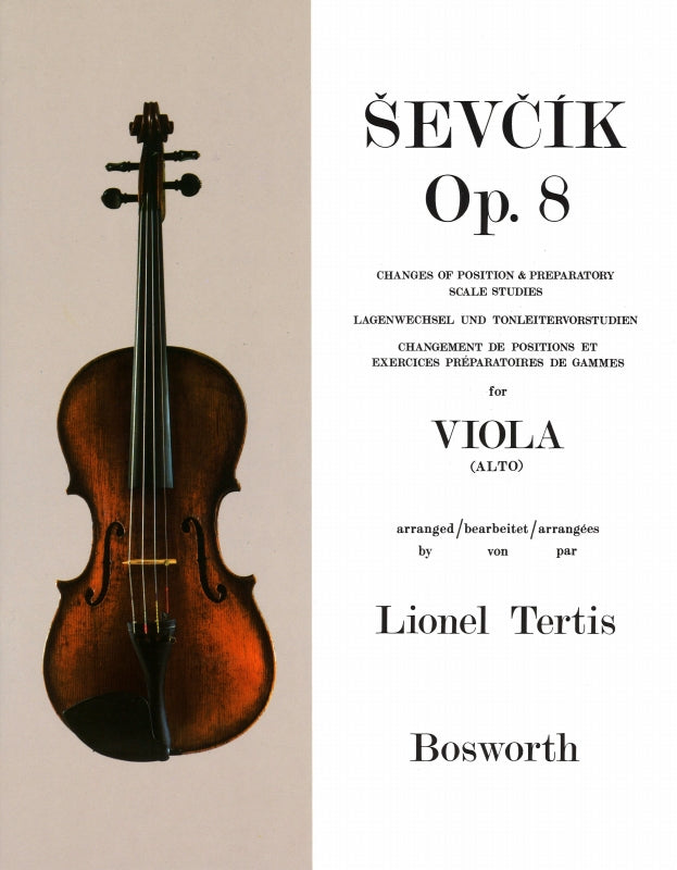 Sevcik, Changes of Position & Pre. op. 8 (Bosworth)