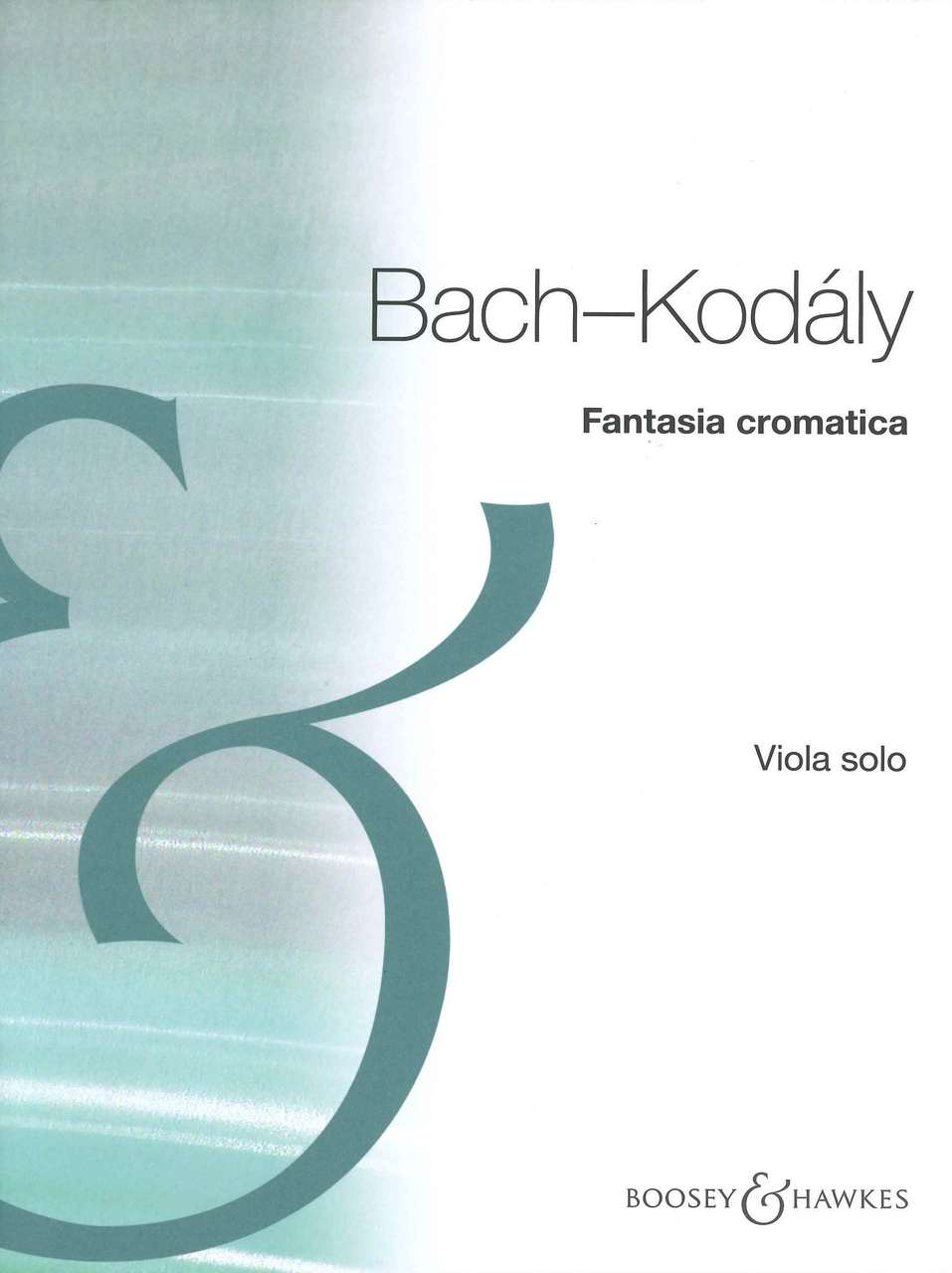 Bach/Kodaly, Fantasia cromatica BWV 903 (Boosey)