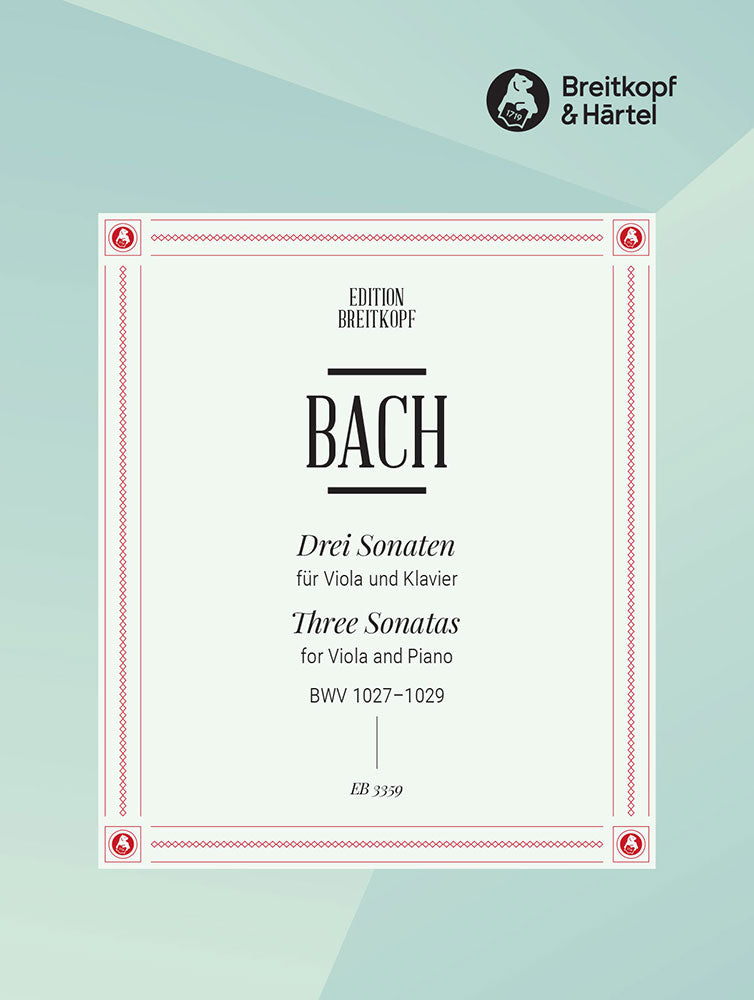 Bach, Sonaten BWV 1027-29 (Breitkopf)
