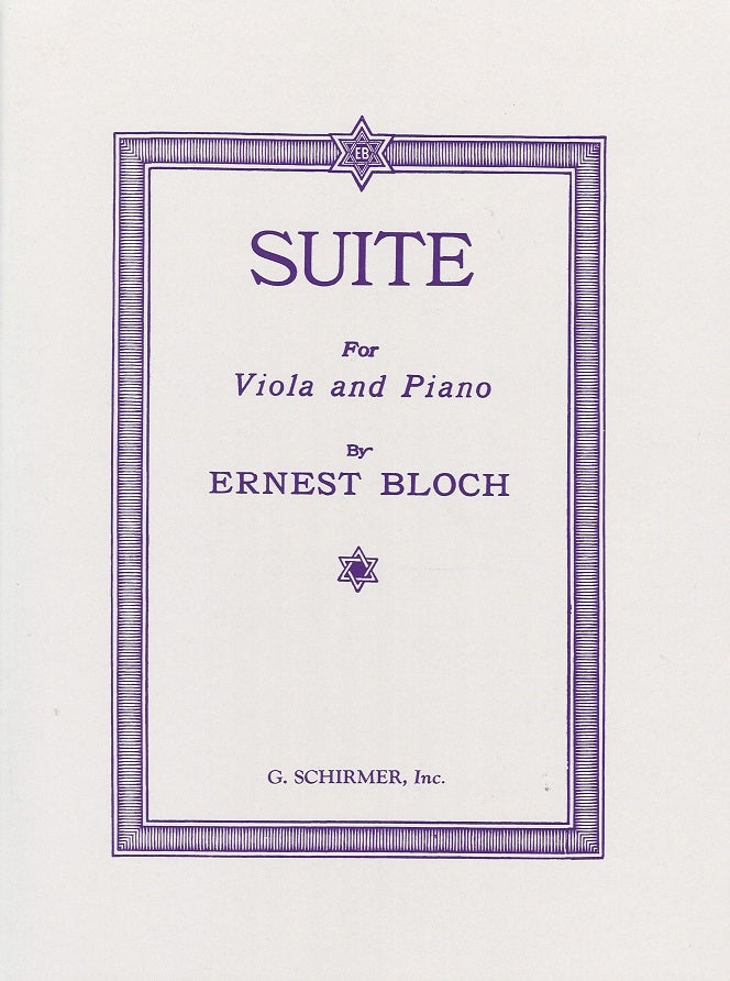 Bloch, Suite (G.Schirmer)