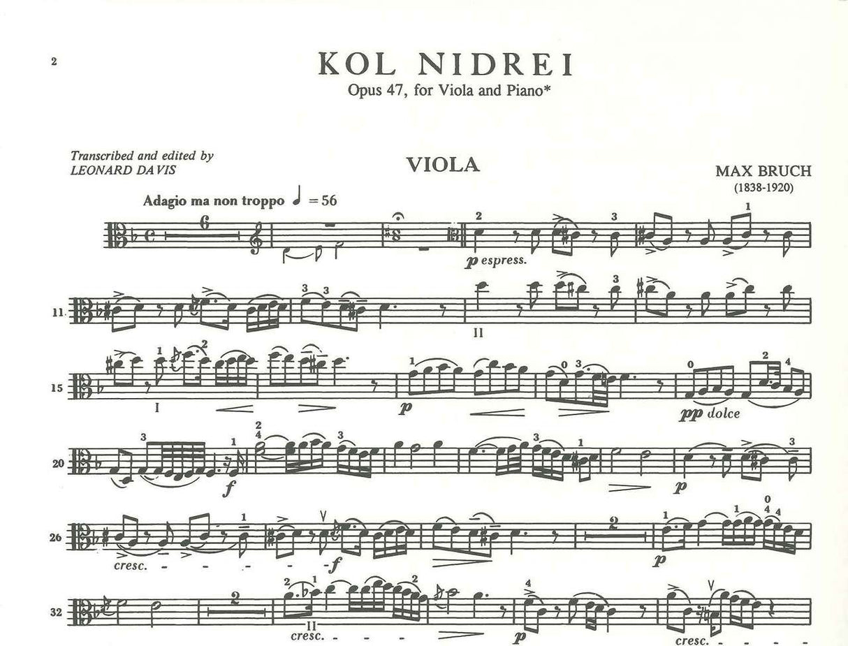 Bruch, Kol Nidrei op. 47 (IMC)