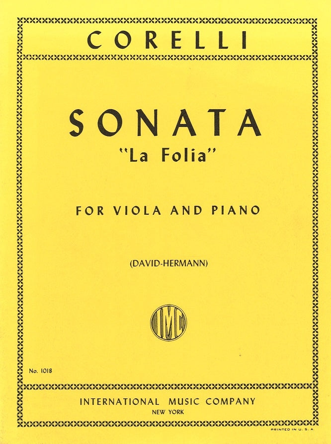 Corelli, La Folia (David/Hermann) (IMC)
