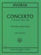 Dvorak, Cello Concerto (Vieland) (Va,Pf) (IMC)