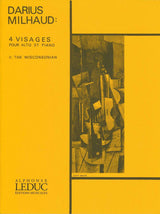 Milhaud, Quatre Visages, 2: Wisconsonian (Heugel)