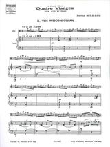 Milhaud, Quatre Visages, 2: Wisconsonian (Heugel)