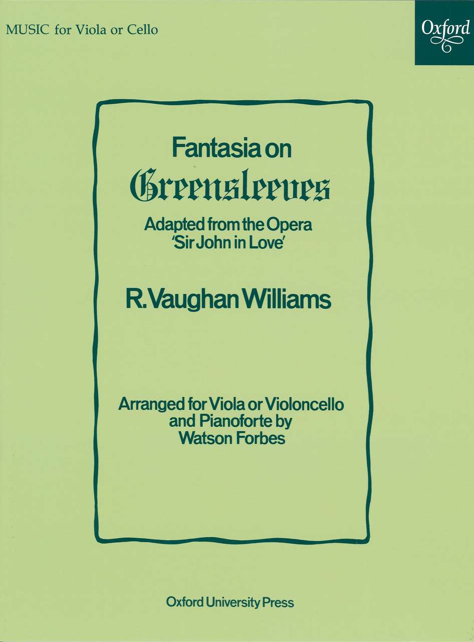 Vaughan Williams, Fantasia Greensleeves (Oxford University Press)