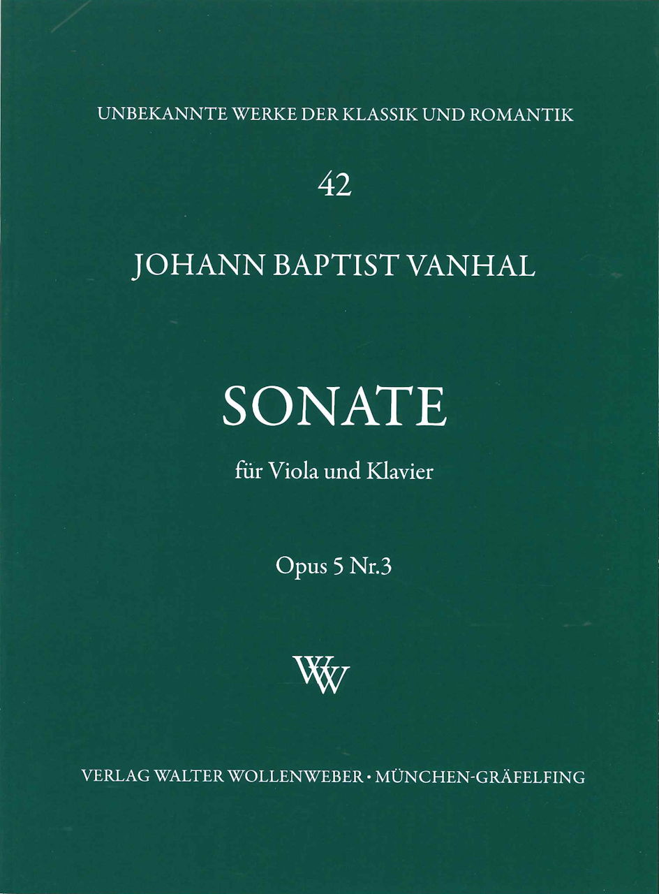 Vanhal, Sonate F-dur op. 5/3 (Wollenweber)