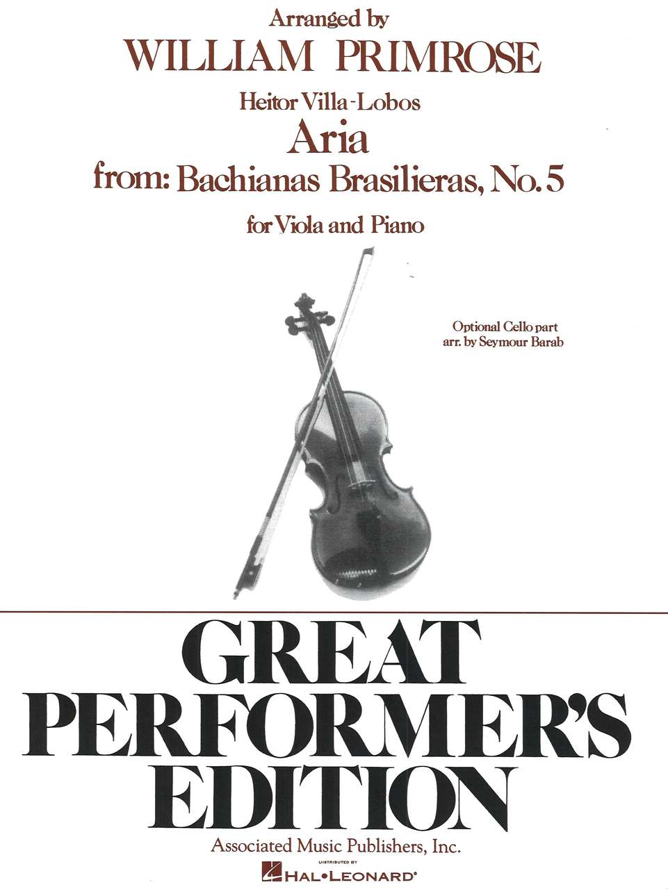 Villa-Lobos, Aria, Bachianas Brasileilas (AMP)