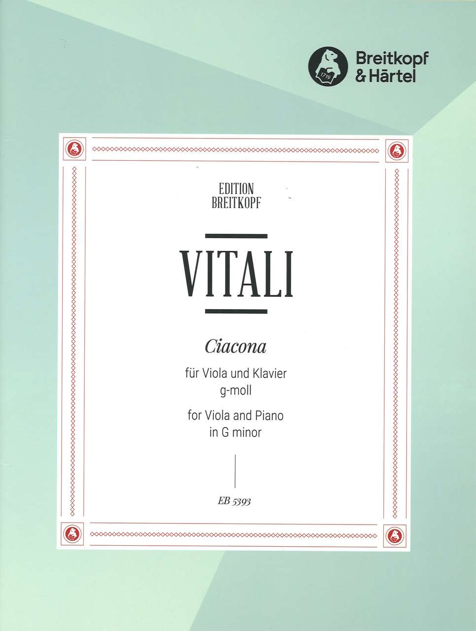 Vitali, Chaconne (David/Petri/Hermann) (Breitkopf)