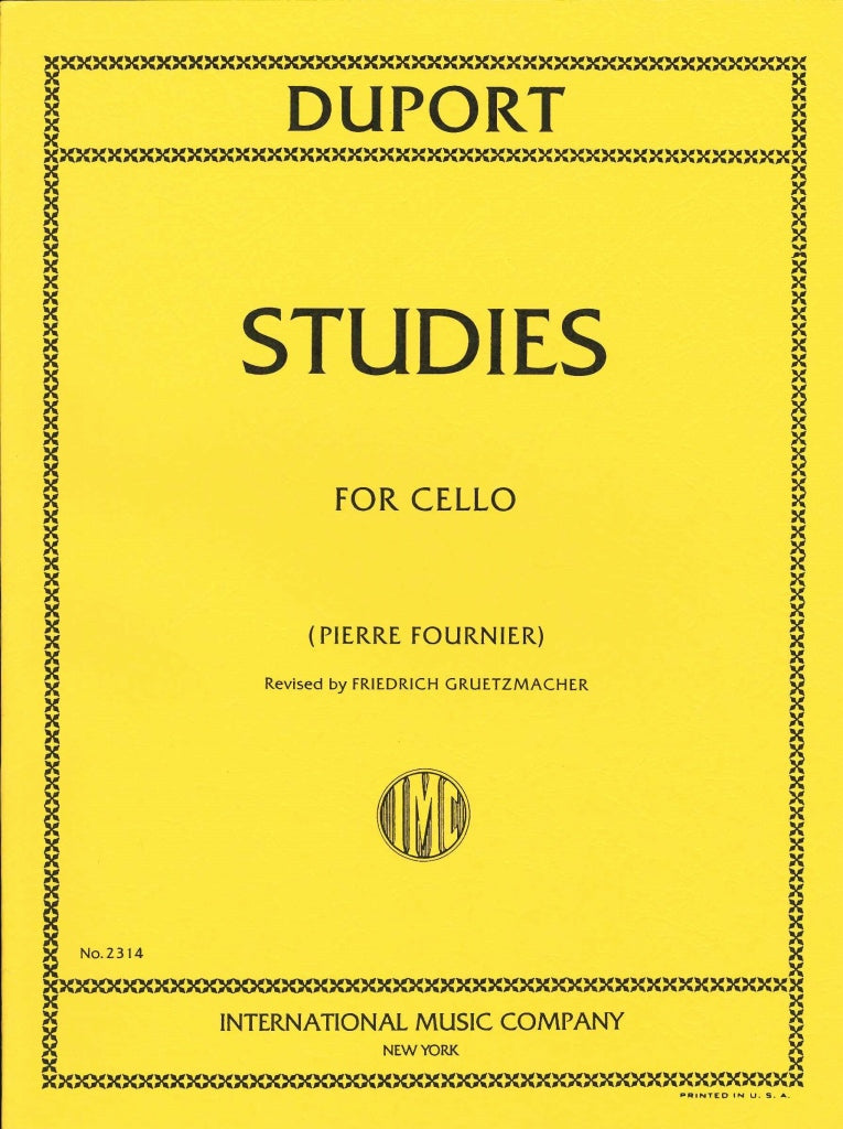 Duport, 21 Studies (Fournier) (IMC)