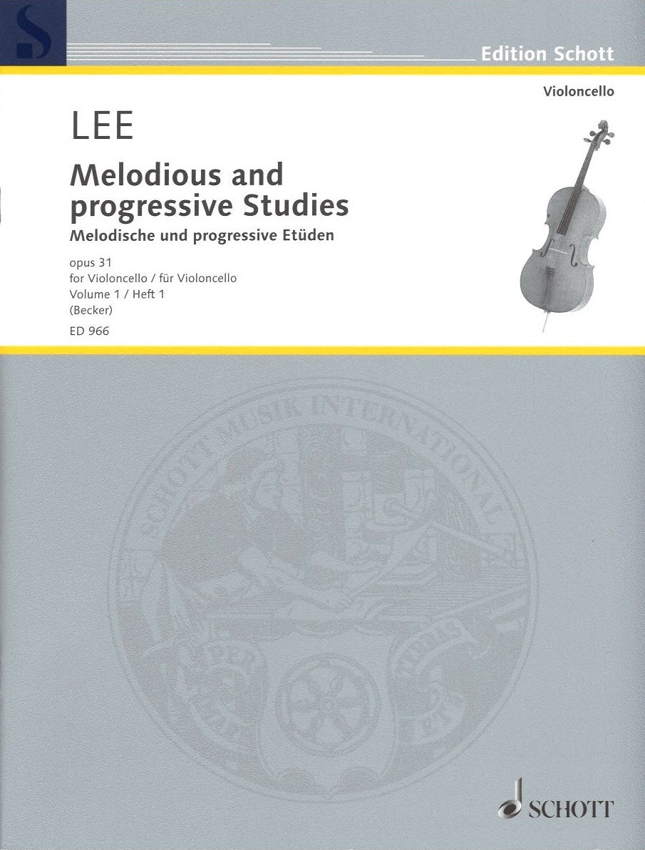 Lee, Melodious & Progr. Stud. op. 31, 1 (Schott)