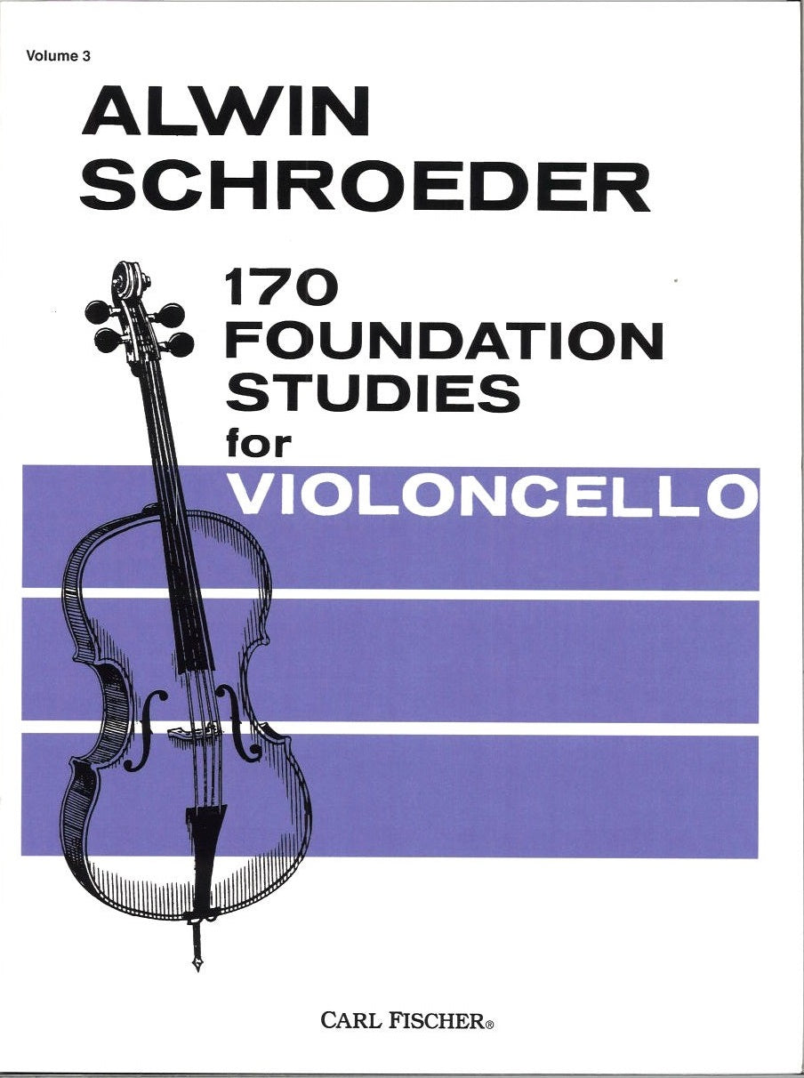 Schroeder, 170 Foundation Studies, 3 (Carl Fischer)