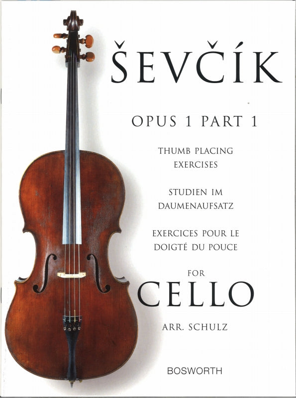 Sevcik, Thumb Playing Exercises op. 1/1 (Bosworth)