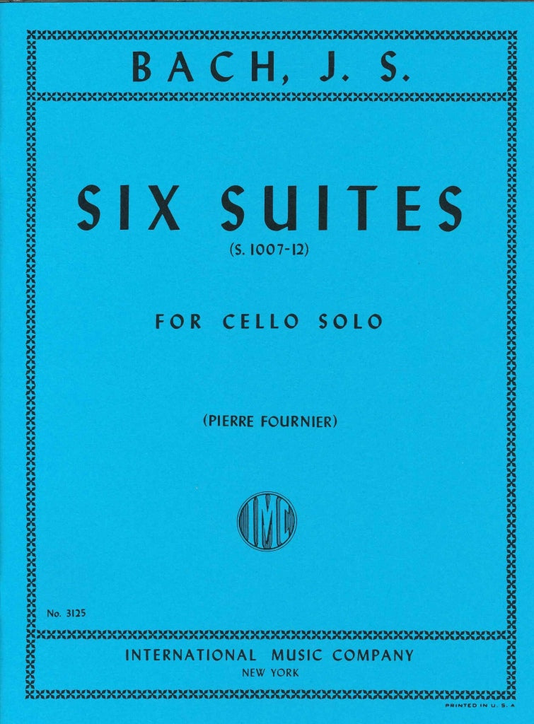 Bach, Suites BWV 1007-1012 (Fournier) (IMC)