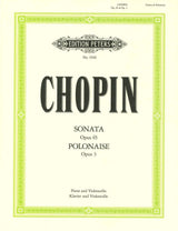 Chopin, Sonate; Polonaise Brillante (Peters)
