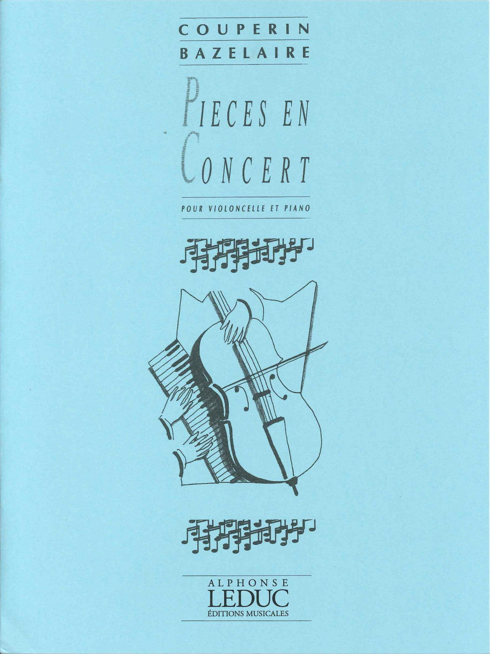 Couperin, Pieces en Concert (Vc,Pf) (Leduc)